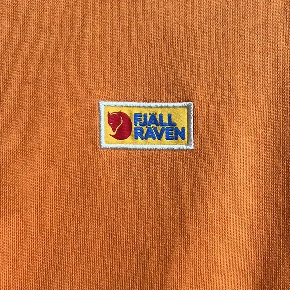 Fjallraven Orange Sweatshirt - Picture 3 of 10